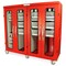 Harloff Quad Column Medical Storage Cabinet, Glass Doors, Key Lock MSPM84-00GK - alternate 2